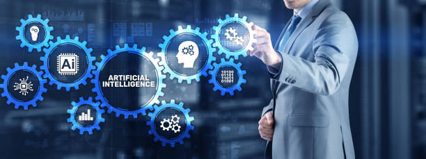 人工智慧機(jī)器學(xué)習(xí)神經(jīng)網(wǎng)路。創(chuàng)新技術(shù)理念?；旌辖橘|(zhì)。 - 系統(tǒng)定制開發(fā) 個(gè)照片及圖片檔